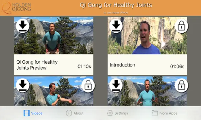 Qi Gong for Healthy Joints android App screenshot 1